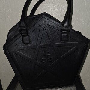 Killstar Pentagram Leviathan Cross crossbody bag